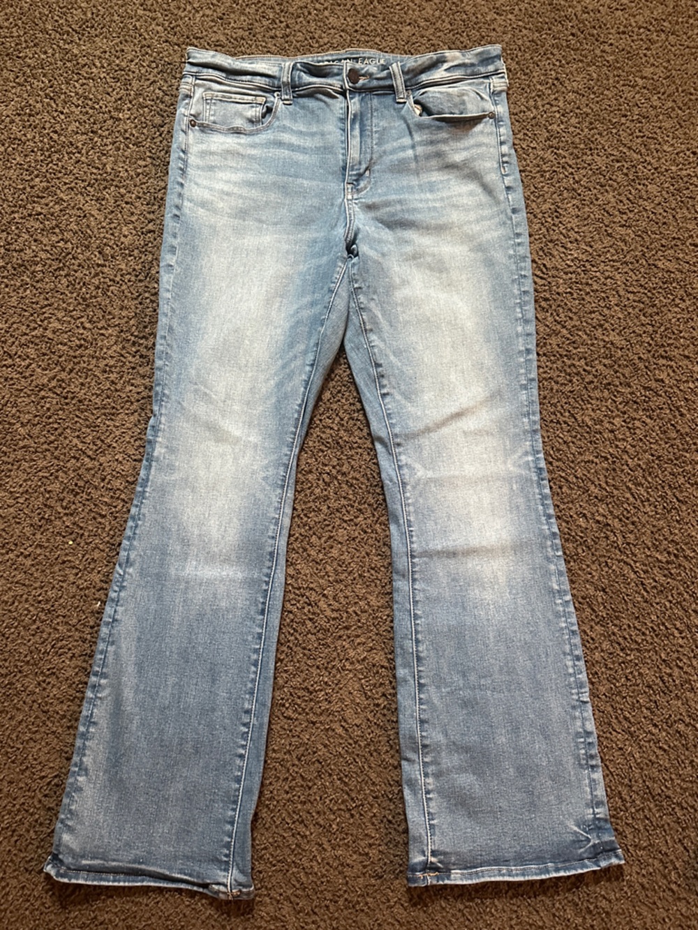 American Eagle Light Blue Stretch Denim Jeans
